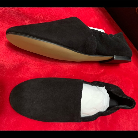 Rebecca Minkoff Romy Slip-On Flat Black Suede - Picture 6 of 12